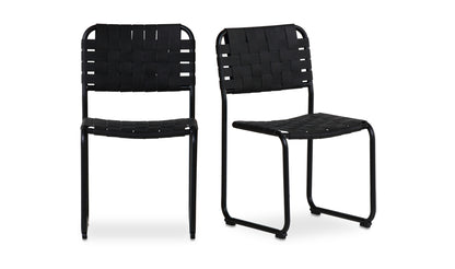 Deco Chair Black (Set of Two)