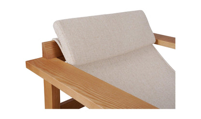 Rosedale Lounge Chair, Flecked Linen - Kömfi